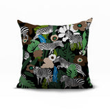 Mati Zebra Reversible Indoor/Outdoor Square Pillow