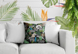 Mati Zebra Reversible Indoor/Outdoor Square Pillow