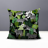 Mati Zebra Reversible Indoor/Outdoor Square Pillow