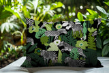 Mati Zebra Reversible Indoor/Outdoor Rectangle Pillow