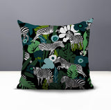 Mati Zebra Reversible Indoor/Outdoor Square Pillow