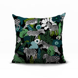 Mati Zebra Reversible Indoor/Outdoor Square Pillow