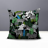 Mati Zebra Reversible Indoor/Outdoor Square Pillow
