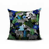 Mati Zebra Reversible Indoor/Outdoor Square Pillow