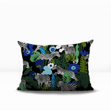 Mati Zebra Reversible Indoor/Outdoor Rectangle Pillow