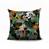 Mati Zebra Reversible Indoor/Outdoor Square Pillow