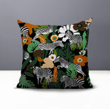 Mati Zebra Reversible Indoor/Outdoor Square Pillow