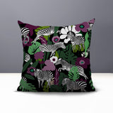 Mati Zebra Reversible Indoor/Outdoor Square Pillow