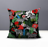 Mati Zebra Reversible Indoor/Outdoor Square Pillow