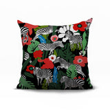 Mati Zebra Reversible Indoor/Outdoor Square Pillow