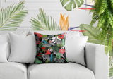 Mati Zebra Reversible Indoor/Outdoor Square Pillow