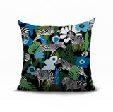 Mati Zebra Reversible Indoor/Outdoor Square Pillow