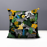 Mati Zebra Reversible Indoor/Outdoor Square Pillow