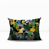 Mati Zebra Reversible Indoor/Outdoor Rectangle Pillow
