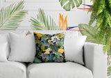 Mati Zebra Reversible Indoor/Outdoor Square Pillow