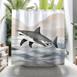 Matt Shower Curtain