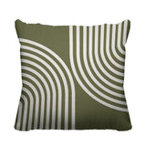 Max Geometric Reversible Indoor/Outdoor Square Pillow