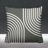 Max Geometric Reversible Indoor/Outdoor Square Pillow
