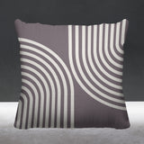 Max Geometric Reversible Indoor/Outdoor Square Pillow