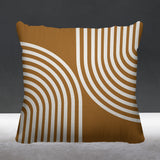Max Geometric Reversible Indoor/Outdoor Square Pillow