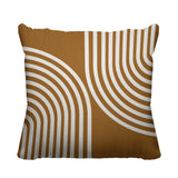 Max Geometric Reversible Indoor/Outdoor Square Pillow