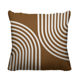 Max Geometric Reversible Indoor/Outdoor Square Pillow