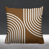 Max Geometric Reversible Indoor/Outdoor Square Pillow