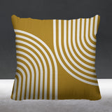 Max Geometric Reversible Indoor/Outdoor Square Pillow