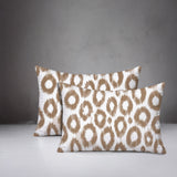Maya Zebra Print Indoor/Outdoor Reversible Rectangular Pillow