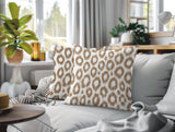Maya Zebra Print Indoor/Outdoor Reversible Square Pillow