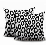 Maya Zebra Print Indoor/Outdoor Reversible Square Pillow
