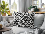 Maya Zebra Print Indoor/Outdoor Reversible Square Pillow