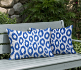 Maya Zebra Print Indoor/Outdoor Reversible Rectangular Pillow