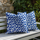Maya Zebra Print Indoor/Outdoor Reversible Square Pillow