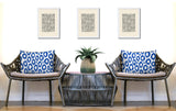 Maya Zebra Print Indoor/Outdoor Reversible Rectangular Pillow