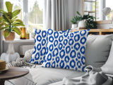 Maya Zebra Print Indoor/Outdoor Reversible Square Pillow