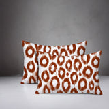 Maya Zebra Print Indoor/Outdoor Reversible Rectangular Pillow