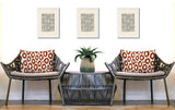 Maya Zebra Print Indoor/Outdoor Reversible Rectangular Pillow