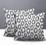 Maya Zebra Print Indoor/Outdoor Reversible Square Pillow