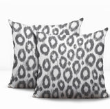 Maya Zebra Print Indoor/Outdoor Reversible Square Pillow