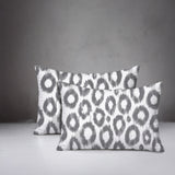 Maya Zebra Print Indoor/Outdoor Reversible Rectangular Pillow