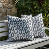 Maya Zebra Print Indoor/Outdoor Reversible Square Pillow