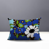 Maya Flower Reversible Indoor/Outdoor Rectangle Pillow
