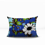 Maya Flower Reversible Indoor/Outdoor Rectangle Pillow