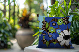 Maya Flower Reversible Indoor/Outdoor Square Pillow