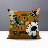 Maya Flower Reversible Indoor/Outdoor Square Pillow
