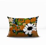 Maya Flower Reversible Indoor/Outdoor Rectangle Pillow