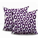 Maya Zebra Print Indoor/Outdoor Reversible Square Pillow