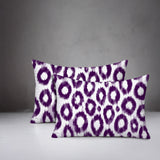 Maya Zebra Print Indoor/Outdoor Reversible Rectangular Pillow