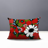 Maya Flower Reversible Indoor/Outdoor Rectangle Pillow